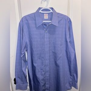 Brooks Brothers Long Sleeve Button Up Shirt Size 16-4/5 .